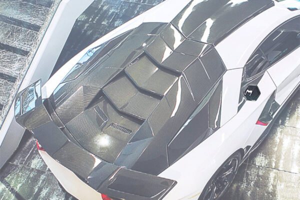 DarwinPRO 2011-2016 Lamborghini Aventador LP700 Coupe Carbon Fiber Gas Cap Repalcement