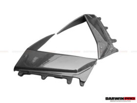 DarwinPRO 2011-2016 Lamborghini Aventador LP700 Coupe BKSS Style Carbon Fiber Quarter Panel Fender Side Vent Air Intake Cover Trim Outside - image 8