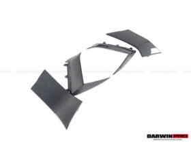 DarwinPRO 2011-2016  Lamborghini Aventador LP700 Coupe BKSS Style Carbon Fiber Quarter Panel Fender Side Vent Air Intake Cover Trim - image 8