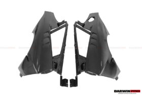DarwinPRO 2011-2016 Lamborghini Aventador LP700 Coupe & Roadster BKSSII Style Carbon Fiber Rear Quarter Panels - image 3