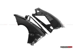 DarwinPRO 2011-2016 Lamborghini Aventador LP700 Coupe & Roadster BKSSII Style Carbon Fiber Rear Quarter Panels - image 7