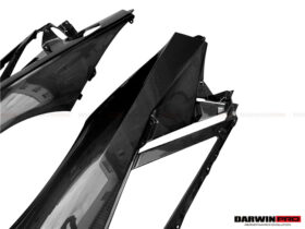 DarwinPRO 2011-2016 Lamborghini Aventador LP700 Coupe Carbon Fiber Rear Quarter Panels - image 5