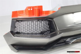 DarwinPRO 2011-2016 Lamborghini Aventador LP700 Coupe & Roadster Carbon Fiber Rear Bumper Grille - image 5