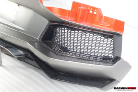 DarwinPRO 2011-2016 Lamborghini Aventador LP700 Coupe & Roadster Carbon Fiber Rear Bumper Grille - image 6