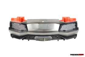 DarwinPRO 2011-2016 Lamborghini Aventador LP700 Coupe & Roadster Carbon Fiber Rear Bumper Grille - image 2
