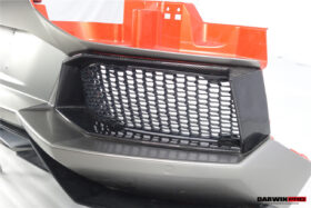 DarwinPRO 2011-2016 Lamborghini Aventador LP700 Coupe & Roadster Carbon Fiber Rear Bumper Grille - image 4
