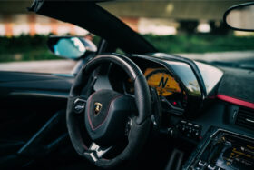 DarwinPRO 2011-2016 Lamborghini Aventador LP700 Coupe Roadster Carbon Fiber Instrument Surround Panel Cover - image 1