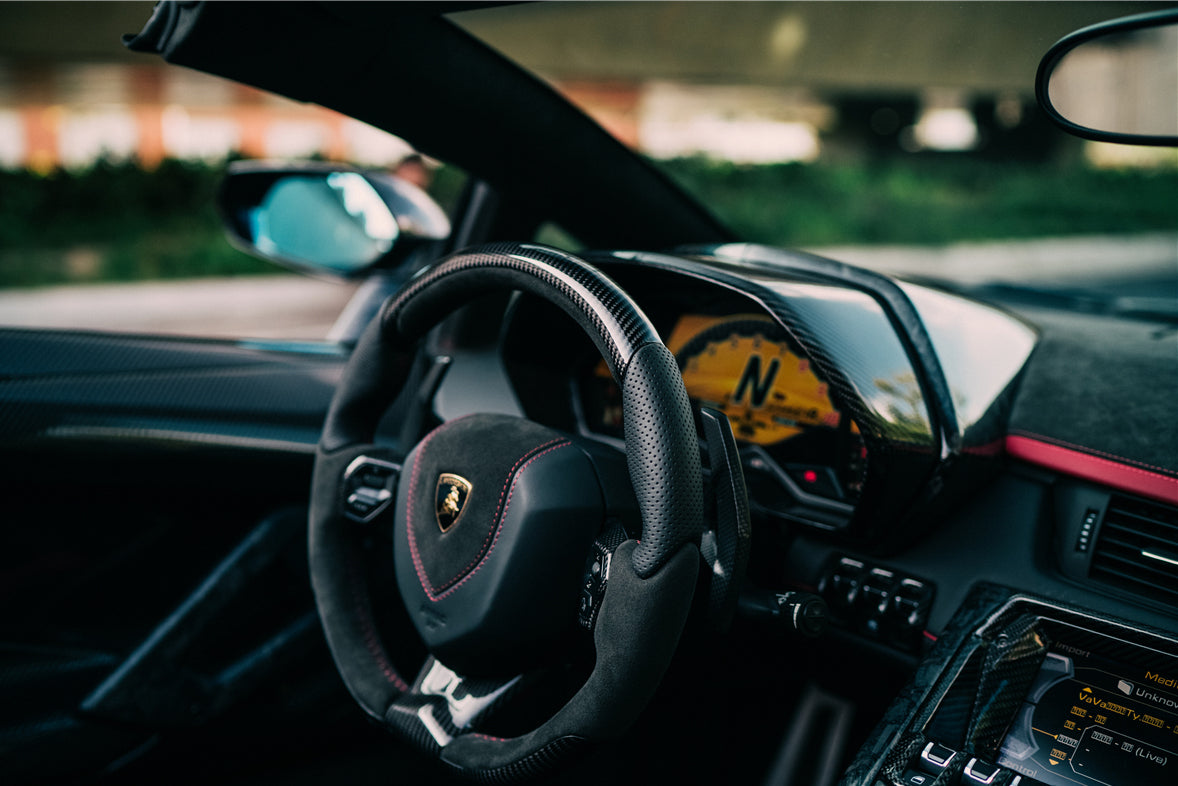DarwinPRO 2011-2016 Lamborghini Aventador LP700 Coupe Roadster Carbon Fiber Instrument Surround Panel Cover