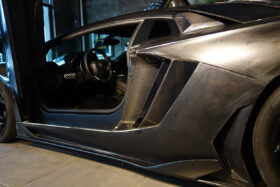 DarwinPRO 2011-2016 Lamborghini Aventador LP700 Coupe Oem Carbon Fiber Quarter Panel Fender Air Intake Side Vent Inside - image 2
