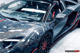 DarwinPRO 2011-2022 Lamborghini Aventador Dry Carbon Fiber Mirror Housing Replacement DarwinPRO (OE) Fits LP700, LP740(S), LP750(SV), Coupe and Roadster - image 7