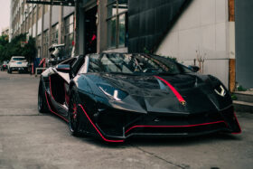 DarwinPRO 2011-2016 Lamborghini Aventador LP700 Coupe SV-BKSSII Style Wide body Carbon Fiber Aero Full Kit - image 2