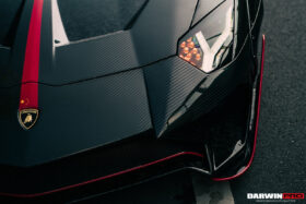DarwinPRO 2011-2016 Lamborghini Aventador LP700 Coupe SV-BKSSII Style Wide body Carbon Fiber Aero Full Kit - image 7