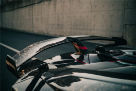 DarwinPRO 2011-2016 Lamborghini Aventador LP700 Roadster SV-BKSSII Style Engine Hood And Wing - image 6