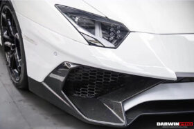 DarwinPRO 2011-2021 Lamborghini Aventador LP700 LP740 Coupe & Roadster SV Style Front Bumper - image 3