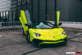 DarwinPRO 2011-2021 Lamborghini Aventador LP700 LP740 Coupe & Roadster SV Style Front Bumper - image 6