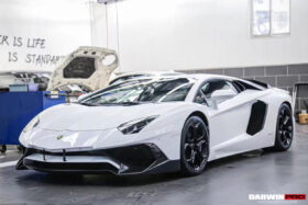 DarwinPRO 2011-2021 Lamborghini Aventador LP700 LP740 Coupe & Roadster SV Style Front Bumper - image 2