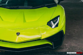 DarwinPRO 2011-2021 Lamborghini Aventador LP700 LP740 Coupe & Roadster SV Style Front Bumper - image 8