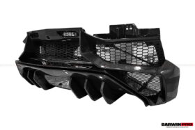 DarwinPRO 2011-2016 Lamborghini Aventador LP700 LP740 Coupe & Roadster SV Style Rear Bumper - image 10