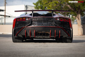 DarwinPRO 2011-2022 Lamborghini Aventador LP700 LP750 LP740 LP720 LP780 Coupe & Roadster SV Style Trunk Wing - image 5