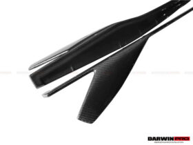 DarwinPRO 2011-2016 Lamborghini Aventador LP700 Coupe Roadster BKSS Style Carbon Fiber Side Skirts Under Board - image 7