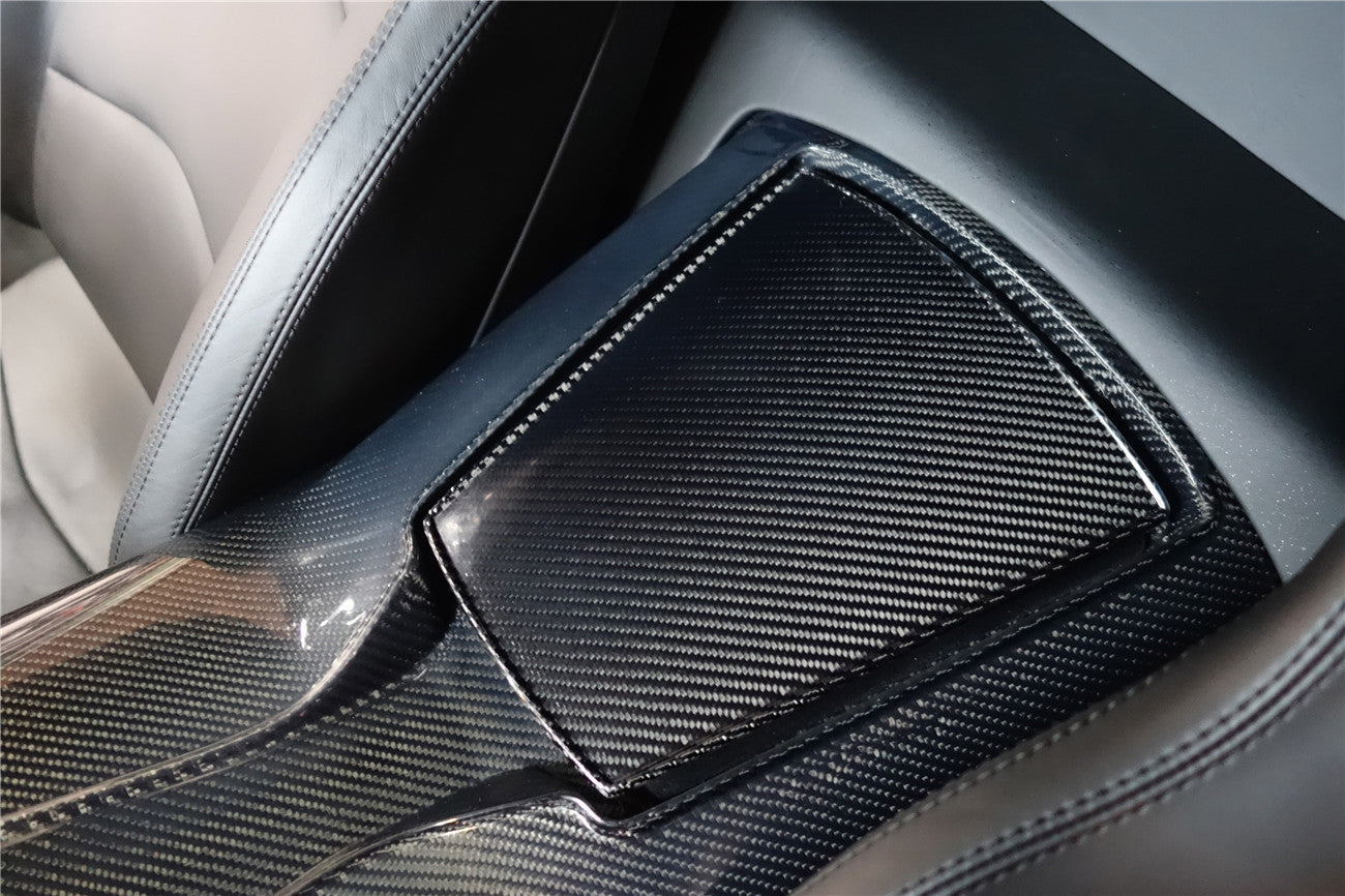 DarwinPRO 2011-2016 Lamborghini Aventador LP700 LP720 LP750 SV Coupe Roadster Carbon Fiber Center Console Storage Shelf Cover Repalce