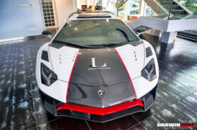 DarwinPRO 2011-2021 Lamborghini Aventador LP700 LP740 Coupe Roadster BKSS Style Carbon Fiber Front Fender - image 2