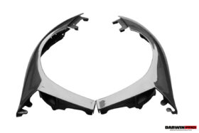 DarwinPRO 2011-2021 Lamborghini Aventador LP700 LP740 Coupe Roadster BKSS Style Carbon Fiber Front Fender - image 10