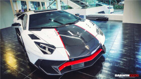 DarwinPRO 2011-2021 Lamborghini Aventador LP700 LP740 Coupe Roadster BKSS Style Carbon Fiber Front Fender - image 3