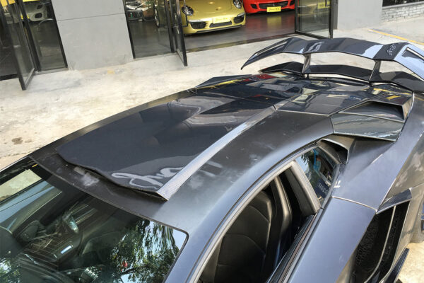 DarwinPRO 2011-2021 Lamborghini Aventador LP700 Coupe  BKSS Style Carbon Fiber Roof