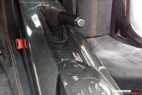 DarwinPRO 2004-2014 Lamborghini Gallardo OEM Style Carbon Fiber Handbrake Surround - image 2