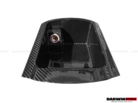 DarwinPRO 2004-2014 Lamborghini Gallardo OEM Style Carbon Fiber Interior Storage Box Cover - image 6