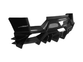 DarwinPRO 2004-2008 Lamborghini Gallardo IRON Style Rear Bumper - image 10