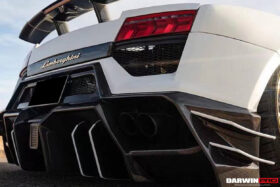 DarwinPRO 2009-2014 Lamborghini Gallardo BKSS Style Rear Bumper - image 2