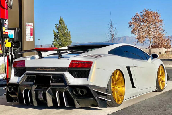 DarwinPRO 2009-2014 Lamborghini Gallardo BKSS Style Rear Bumper