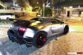 DarwinPRO 2004-2008 Lamborghini Gallardo IRON Style Rear Bumper - image 4