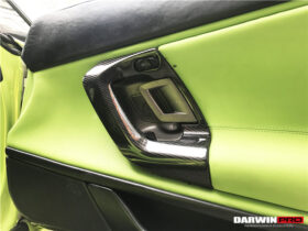 DarwinPRO 2004-2014 Lamborghini Gallardo Carbon Fiber Door Handles - image 2