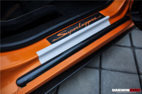 DarwinPRO 2004-2008 Lamborghini Gallardo Carbon Fiber Door Sills Steps Cover - image 3