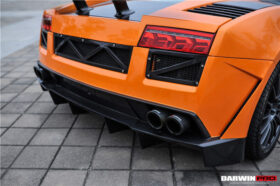 DarwinPRO 2004-2008 Lamborghini Gallardo VF Style Rear Bumper - image 2
