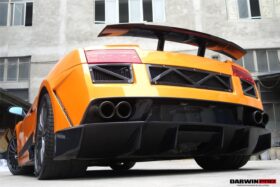 DarwinPRO 2004-2008 Lamborghini Gallardo VF Style Rear Bumper - image 9