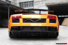 DarwinPRO 2004-2008 Lamborghini Gallardo VF Style Rear Bumper - image 6