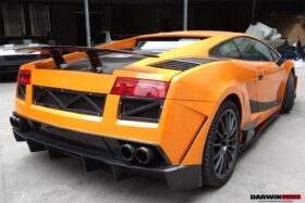 DarwinPRO 2004-2008 Lamborghini Gallardo VF Style Rear Bumper - image 7