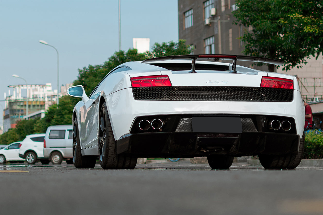 DarwinPRO 2009-2014 Lamborghini Gallardo SA Carbon Fiber Rear Diffuser Lip | Fits LP550, LP560, LP570