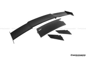 DarwinPRO 2004-2014 Lamborghini Gallardo Carbon Fiber Trunk Spoiler Wing Carbonado (STO) - image 8