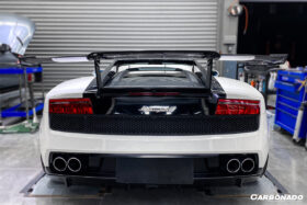 DarwinPRO 2004-2014 Lamborghini Gallardo Carbon Fiber Trunk Spoiler Wing Carbonado (STO) - image 3