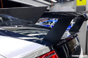 DarwinPRO 2004-2014 Lamborghini Gallardo Carbon Fiber Trunk Spoiler Wing Carbonado (STO) - image 7