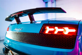 DarwinPRO DarwinpPRO 2004-2014 Lamborghini Gallardo LP570 Style Trunk Spoiler Wing - image 1