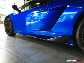 DarwinPRO 2004-2014 Lamborghini Gallardo BKSS Style Side Skirts - image 7