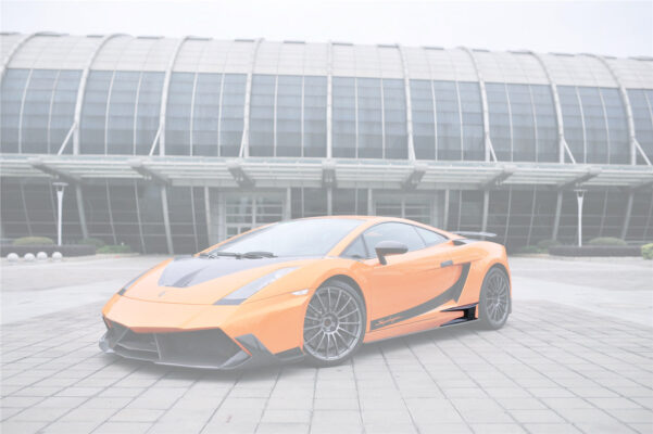 DarwinPRO 2004-2014 Lamborghini Gallardo BKSS Style Side Skirts Winglets