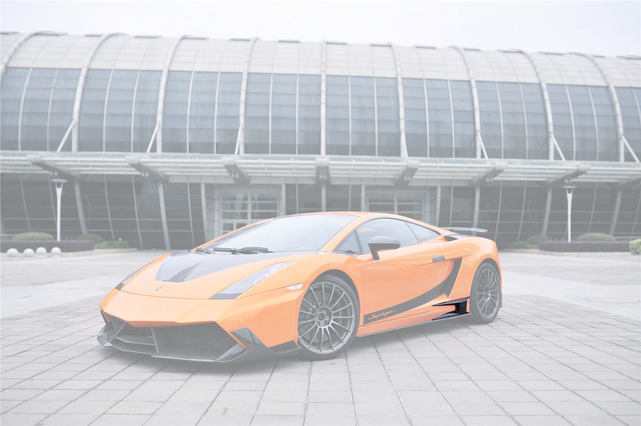 DarwinPRO 2004-2014 Lamborghini Gallardo BKSS Style Side Skirts Winglets