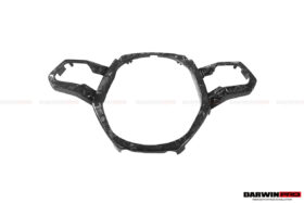 DarwinPRO 2015-2023 Lamborghini Huracan LP610 & LP580 & EVO Autoclave Carbon Fiber Center Steering Wheel Trim - image 8